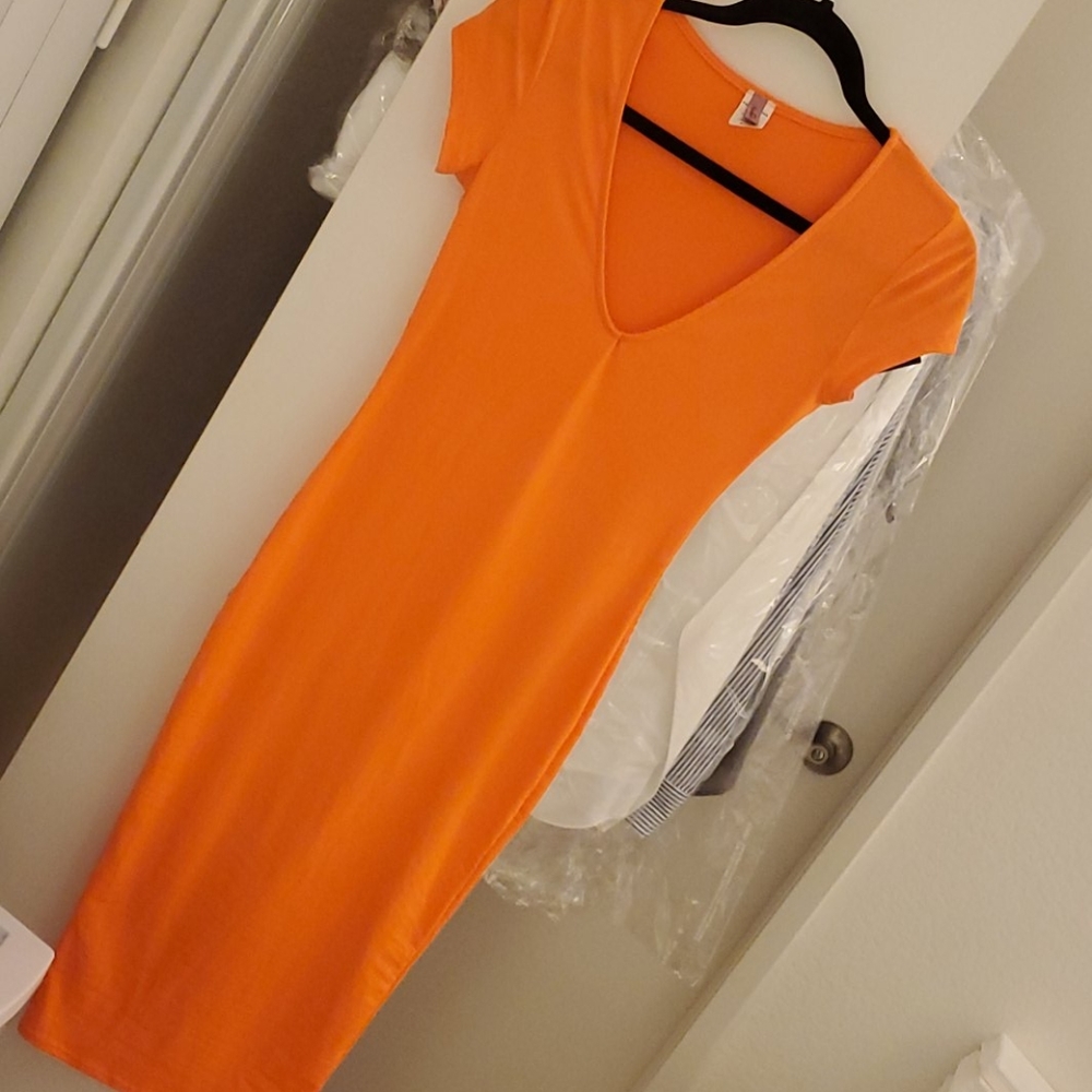Orange Dress